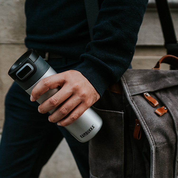 Kambukka mug isotherme Etna Pitch Black 300ml - Cafés Querry