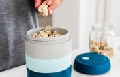 Kambukka Spout lid Snack Container 75ml White Waterfles